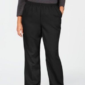New Karen Scott Classic Fit Comfort Waist Pants